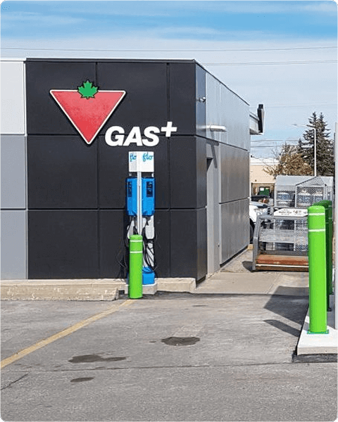 installation borne de recharge Saint-Jean-sur-Richelieu